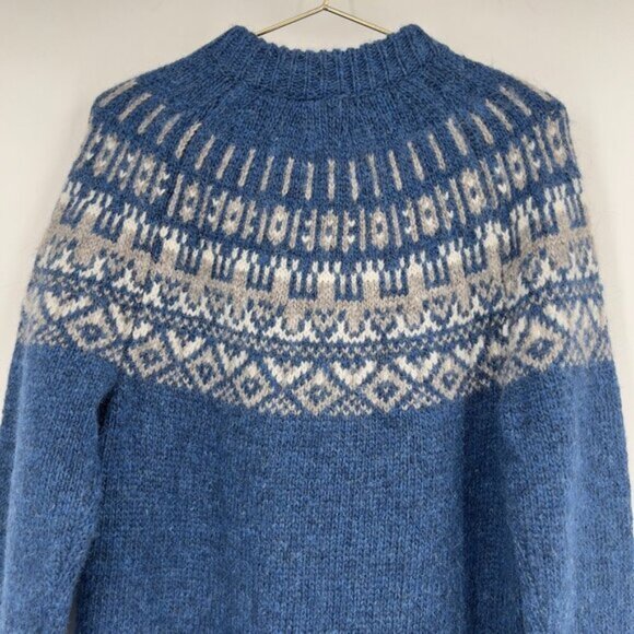 Icewear Elis Icelandic Wool Unisex Zip Cardigan Sweater – Blue/Gray  Mens Small - Picture 7 of 10